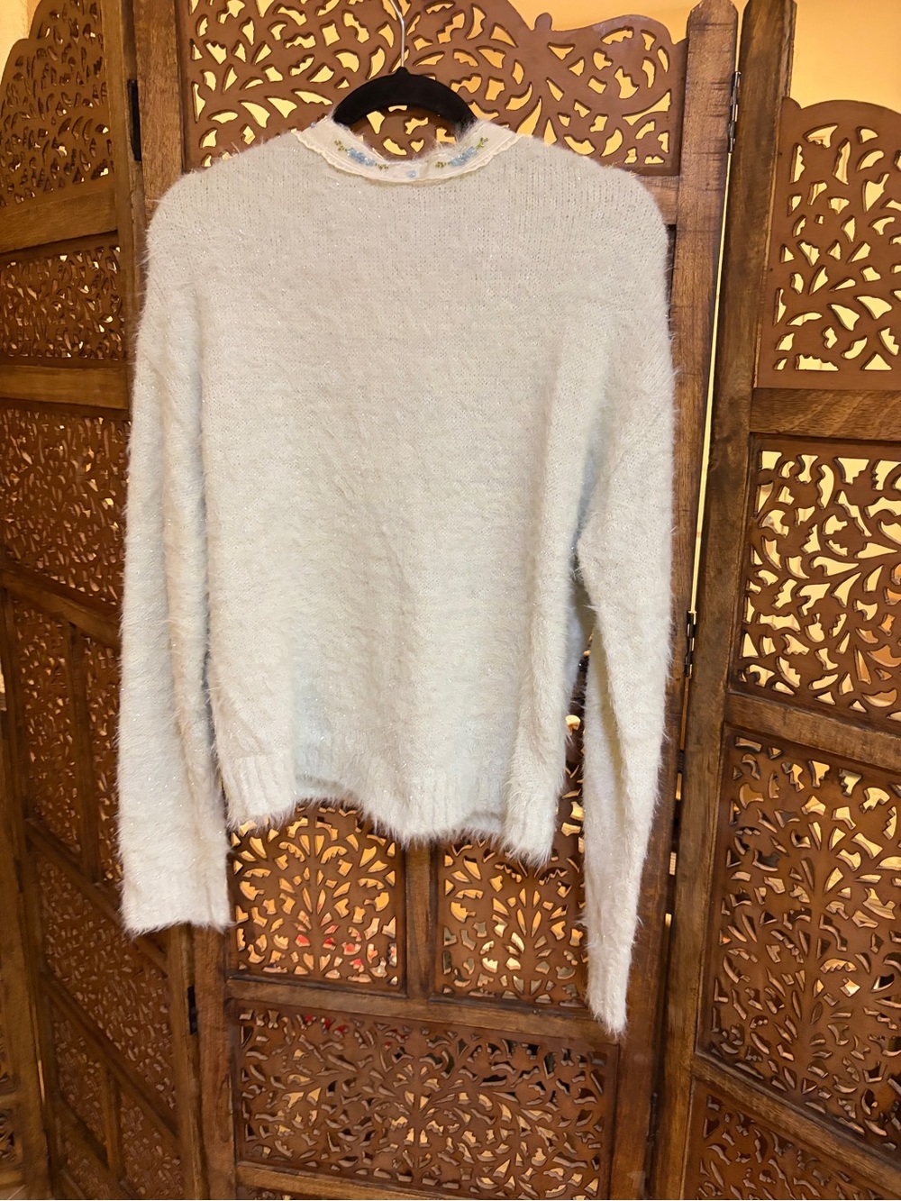 NWT Free People Snow Angel Pullover in Matcha Latte reg $148 size XL - Picture 8 of 8